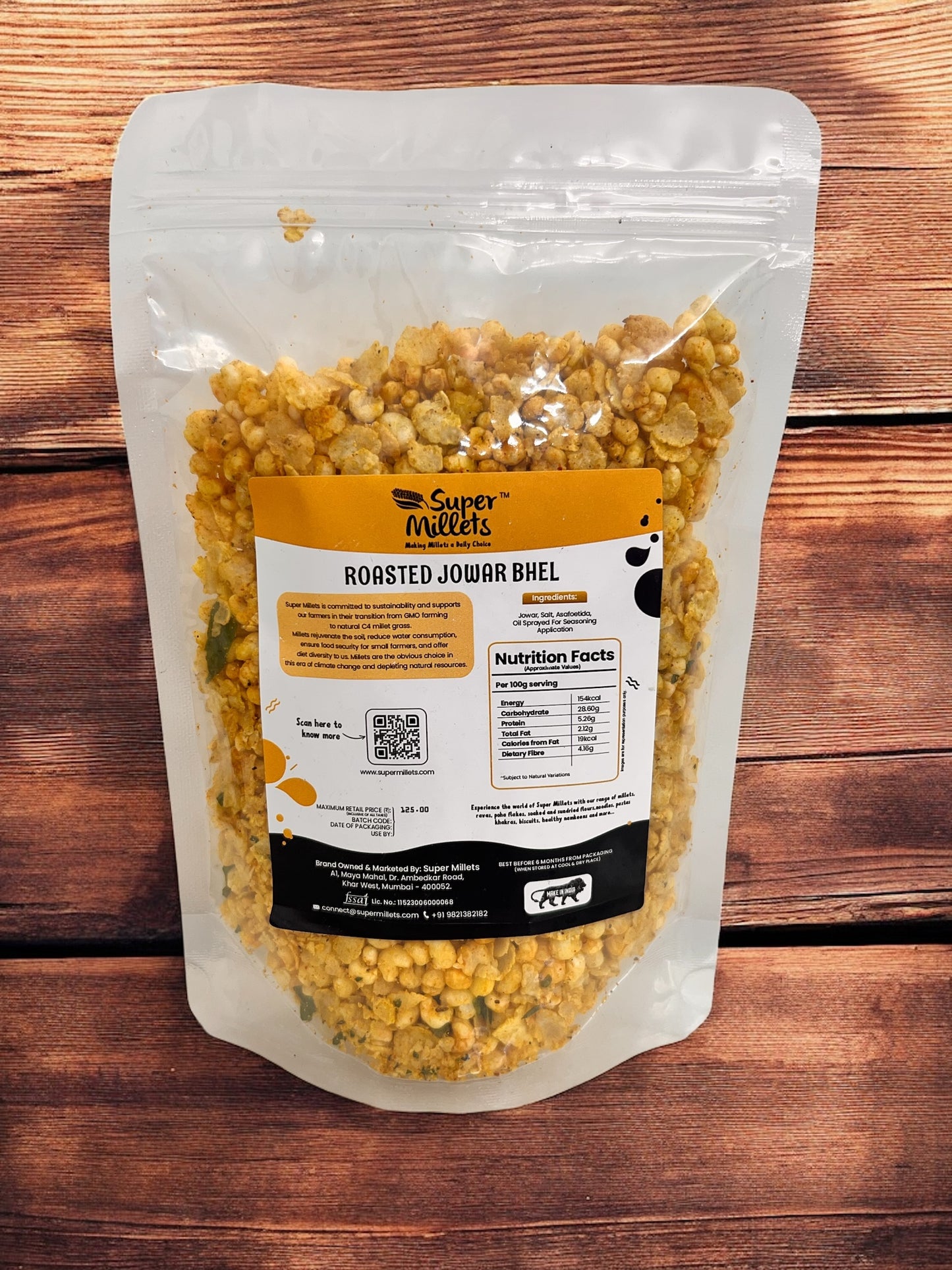 Roasted Jowar Bhel