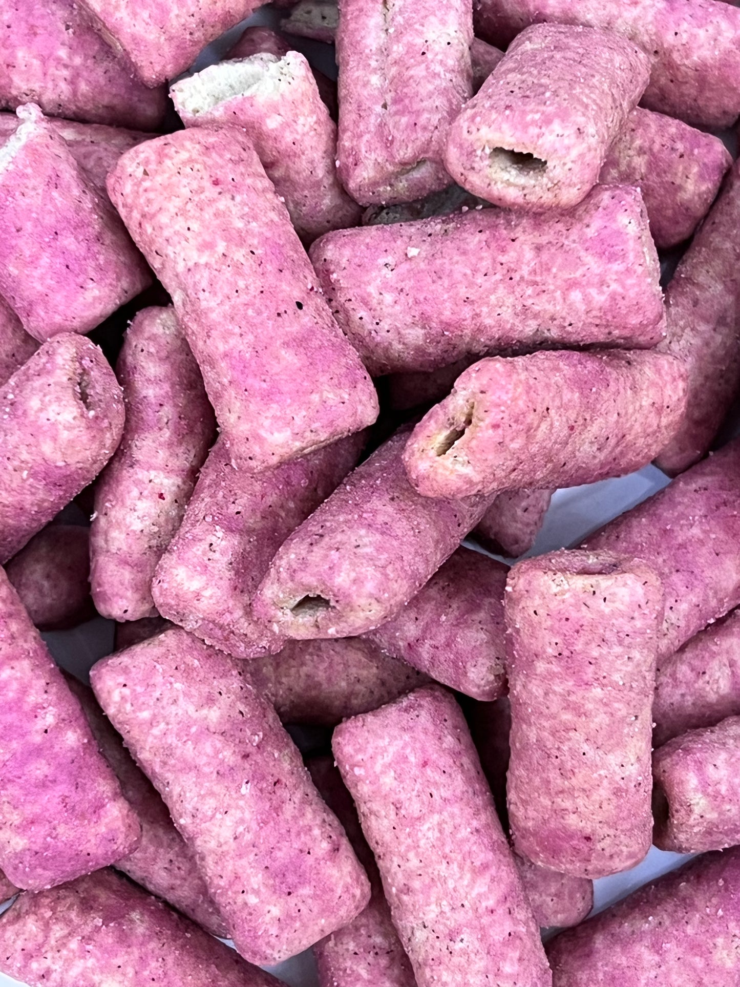 Roasted Millet Strawberry Bite
