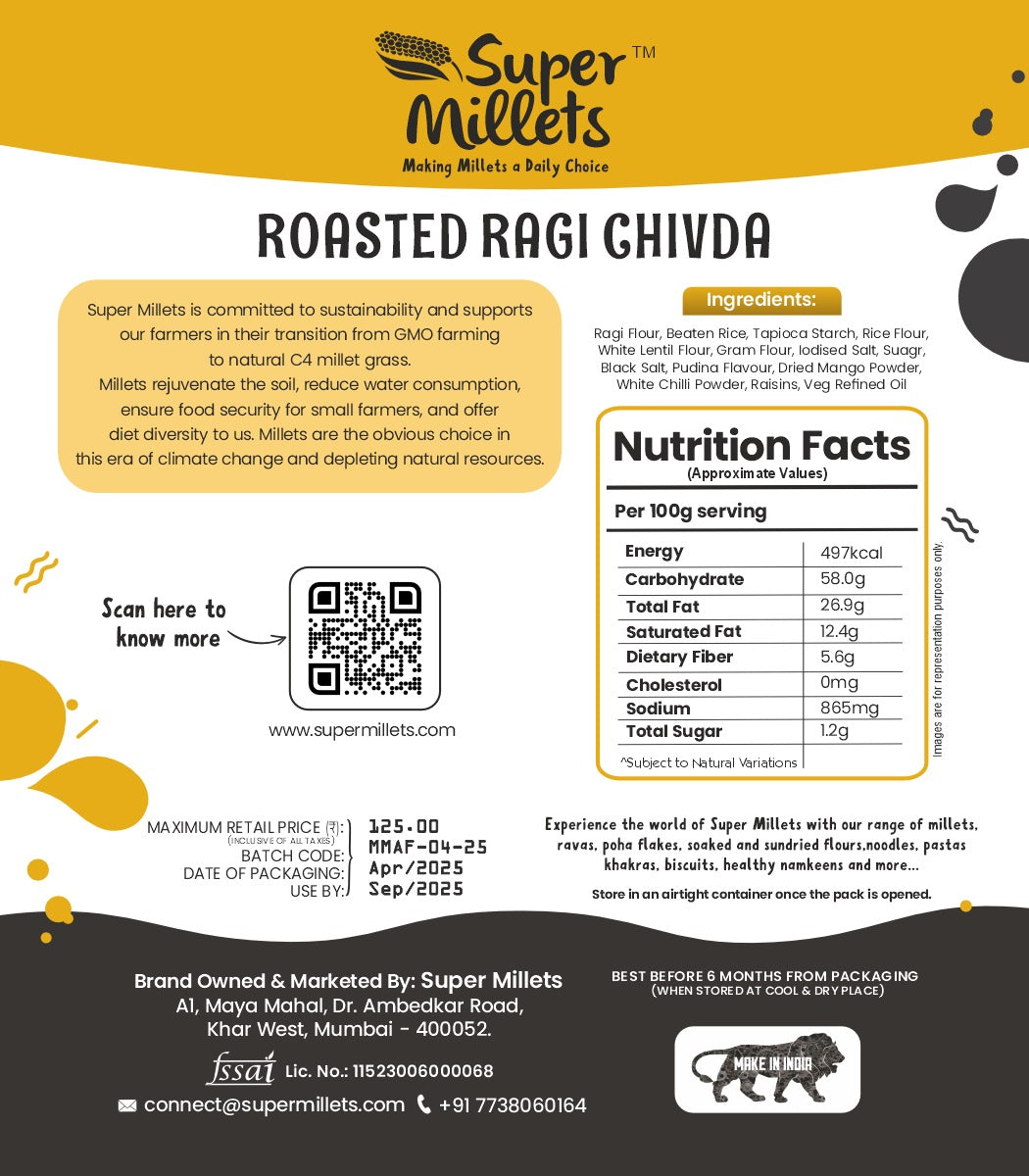 Roasted Ragi Chivda
