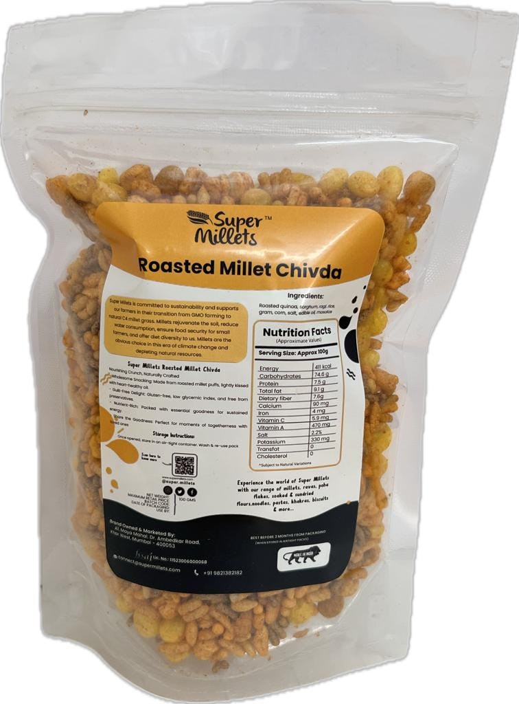 Roasted Millet Masala Chivda