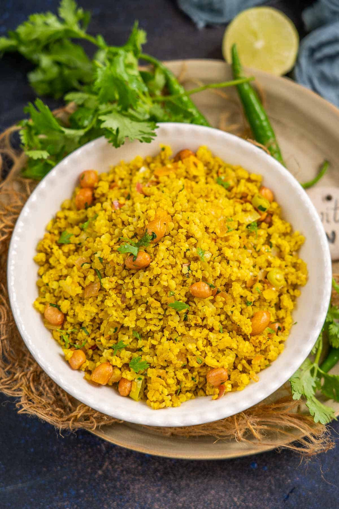 Millet Kanda Poha Recipe using Super Millets Flakes