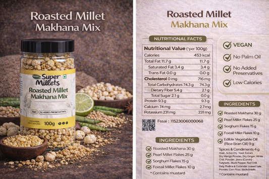 Roasted Millet Makhana Mix