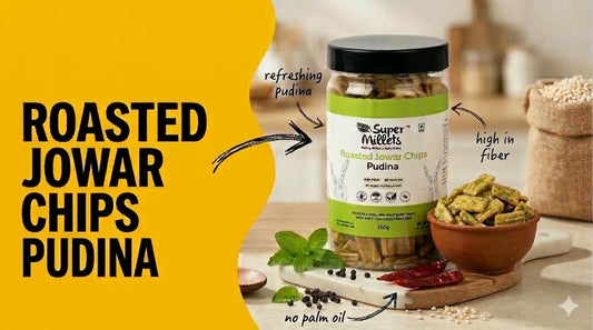 Roasted Jowar Chips - Pudina
