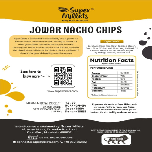 Jowar Nacho Chips