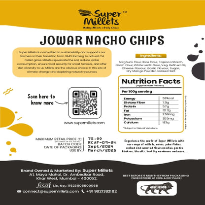 Jowar Nacho Chips