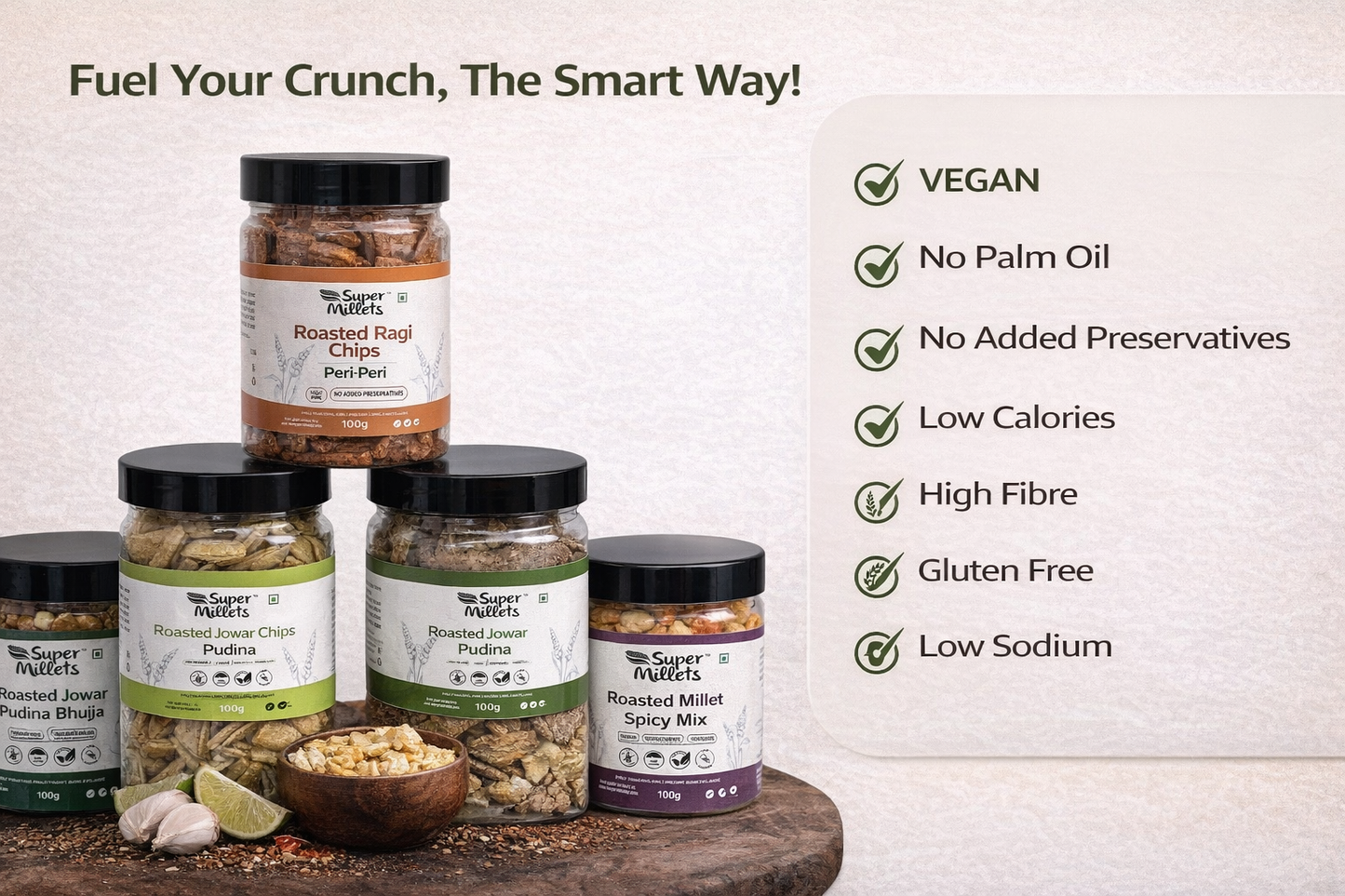 Roasted Millet Makhana Mix