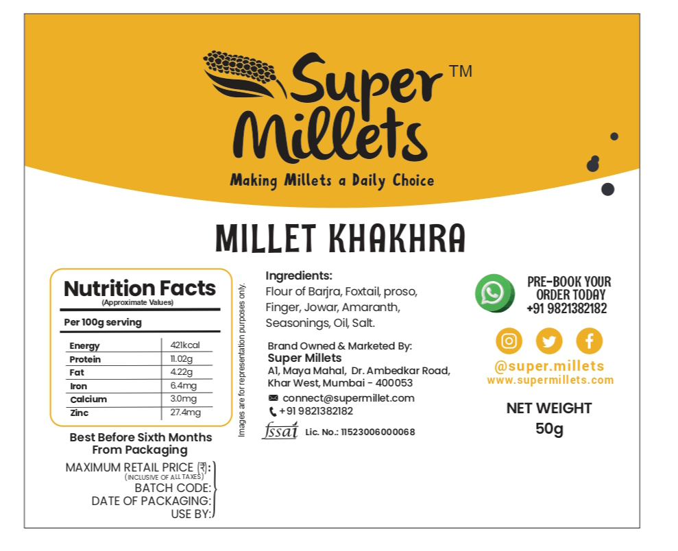 Millet Khakra