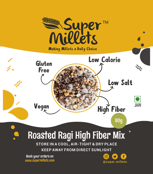Roasted Ragi High Fibre Mix