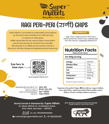 Ragi Peri-Peri Chips