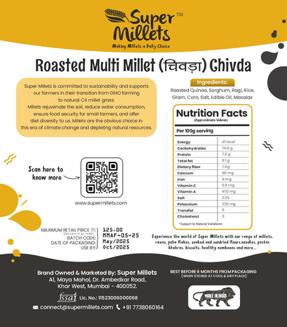 Roasted Multi Millet Chivda