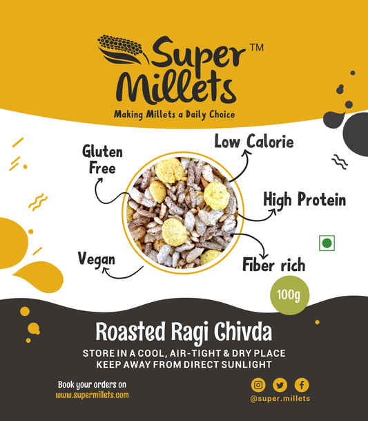 Roasted Ragi Chivda