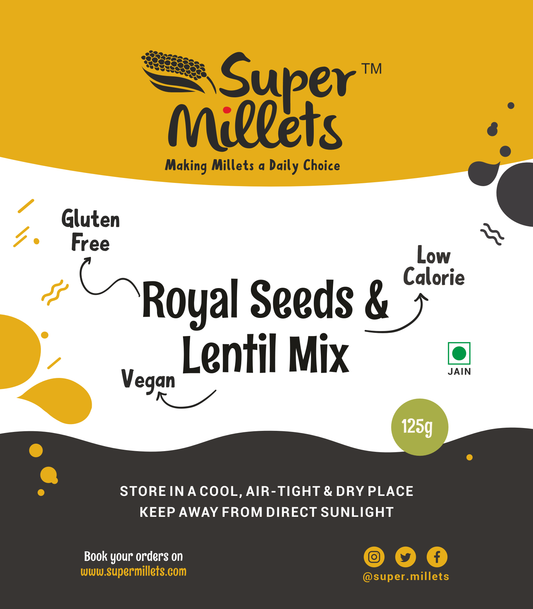 Royal Seeds and Lentil Mix